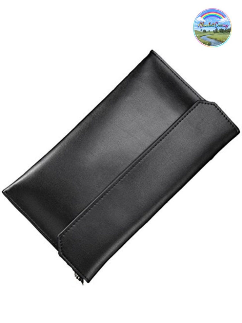 Women Leather Envelope Wristlet Clutch Evening Shoulder Bag Removable Chain